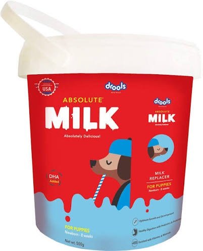 Drools Absolute Milk powder for Newborn Puppies