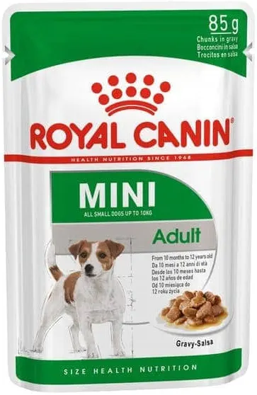 royal canin mini adult gravy