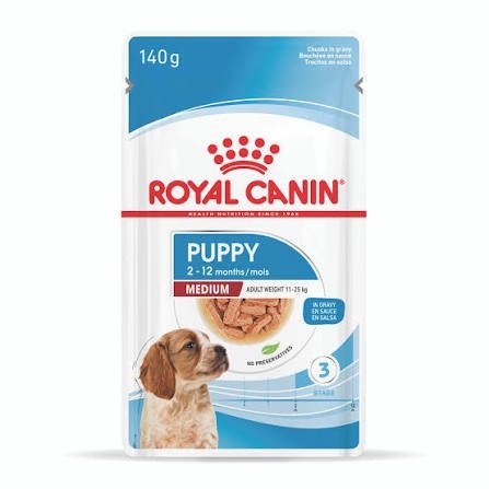 royal canin medium puppy gravy